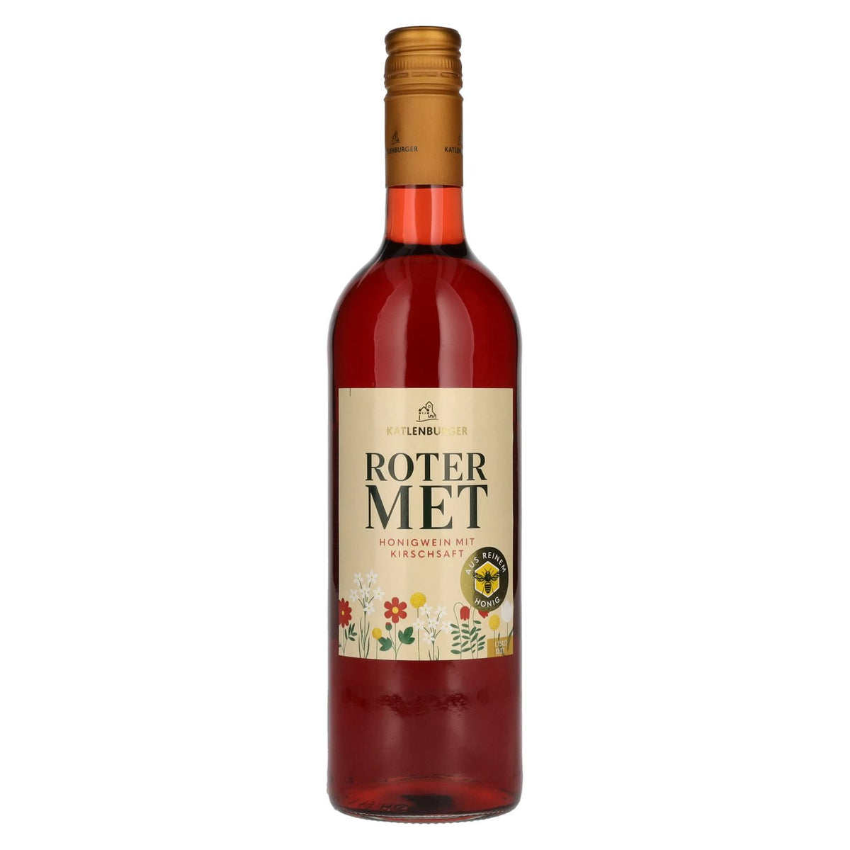Katlenburger Red Mead – Honey Wine with Cherry Juice, 9% ABV, 0.75 l