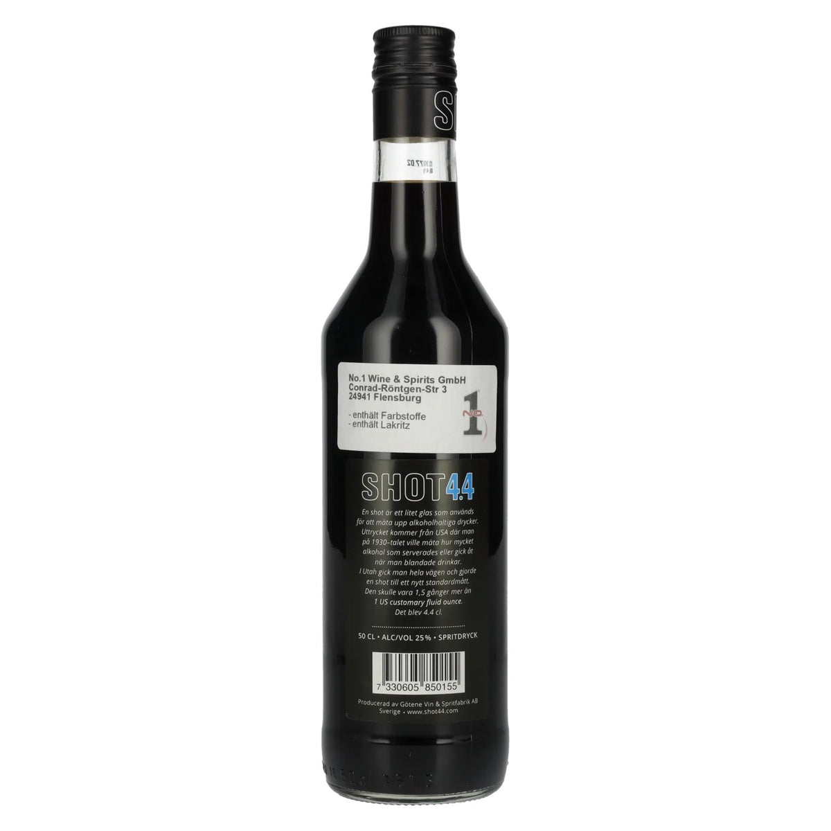 Shot 4.4 Liquorice 25% vol. 0.5 l