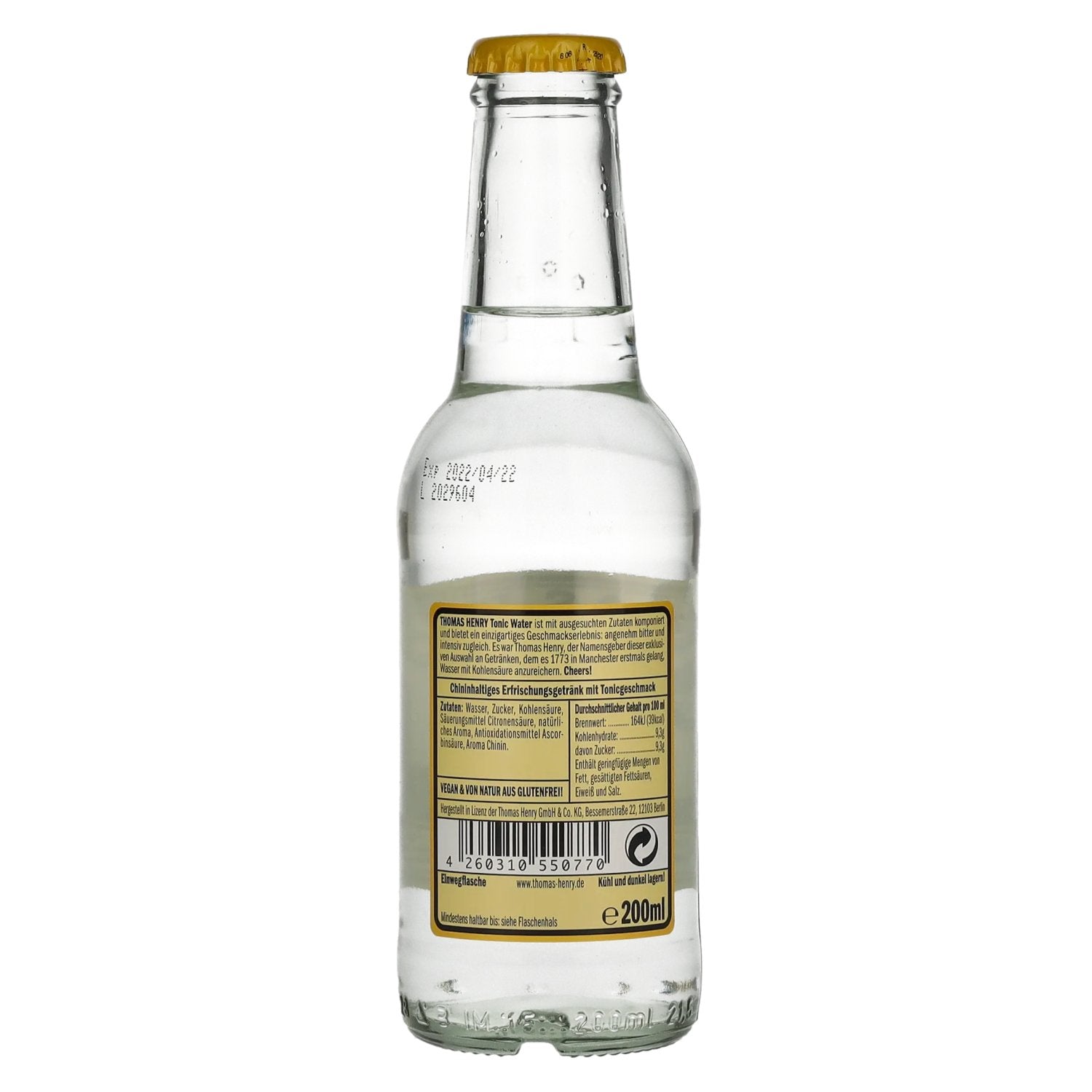 Thomas Henry Tonic Water 0.2l