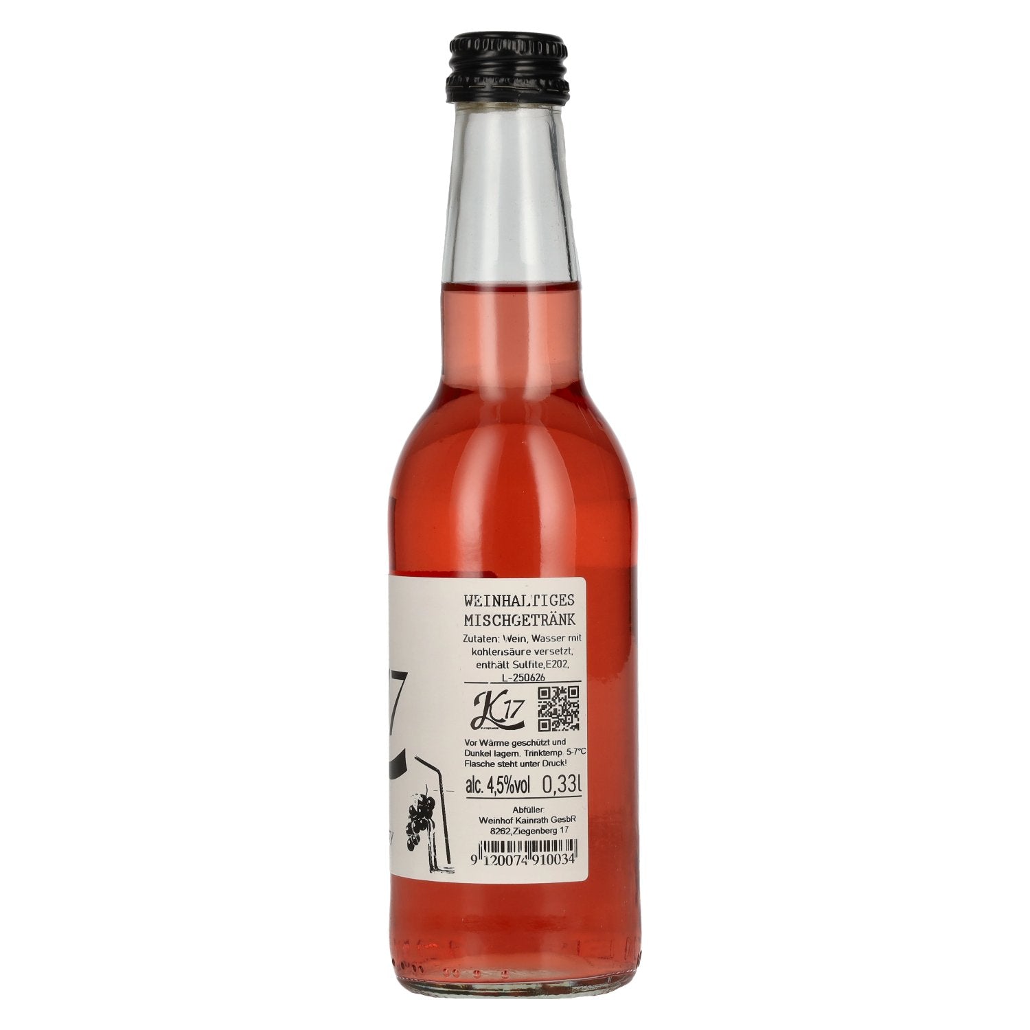 K17 Kainrath KaiBerry Spritzer 4,5% Vol. 0,33l