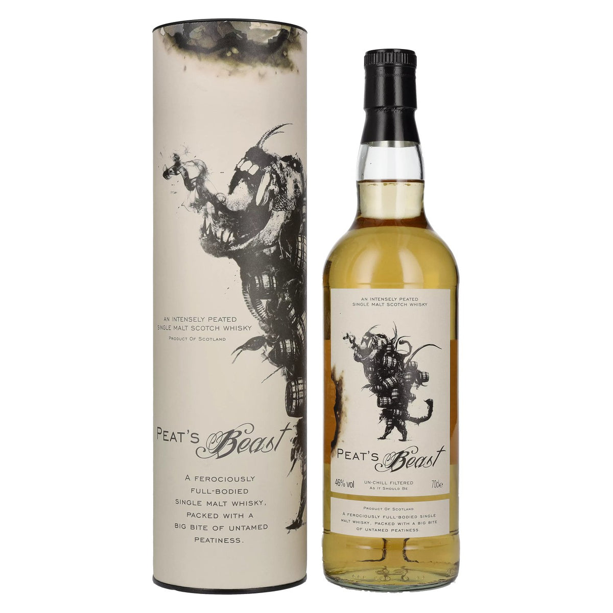 Peat's Beast Single Malt Scotch Whisky 46% Vol. 0.7l in Gift Box