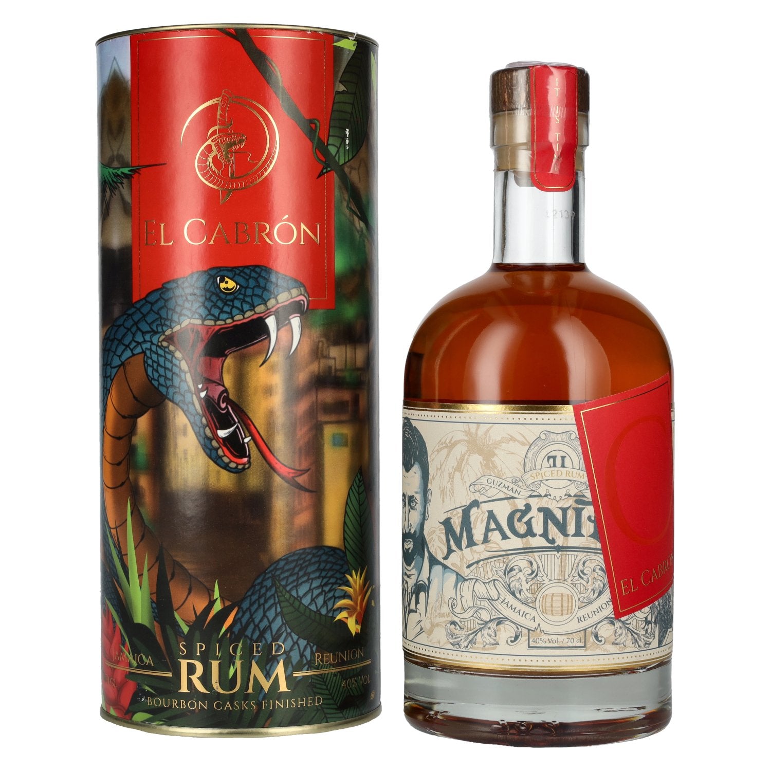 El Cabrón Spiced Rum 40% Vol. 0,7l in Geschenkbox