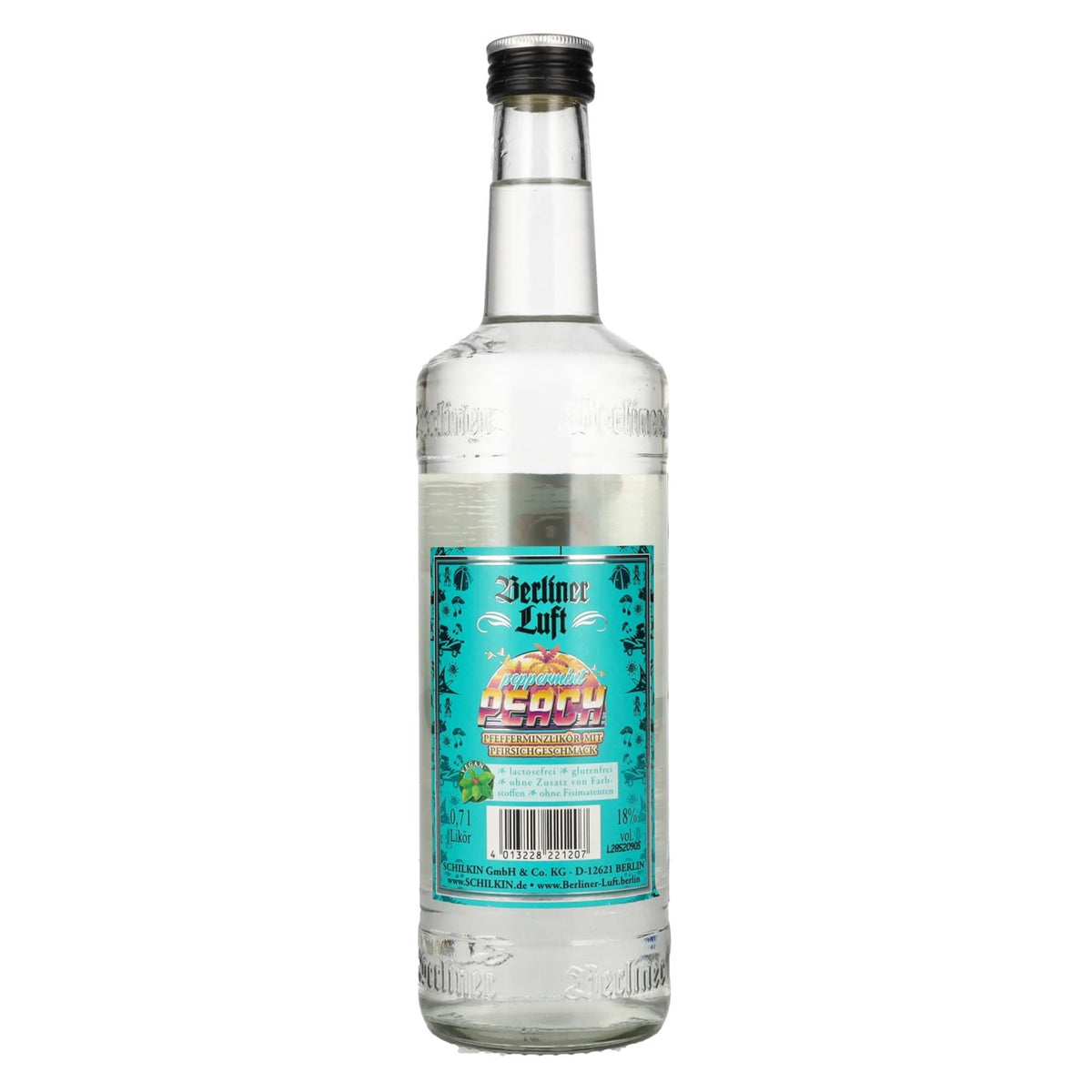 Berliner Luft PEPPERMINT PEACH The Fresh Peppermint Liqueur 18% vol. 0.7 l
