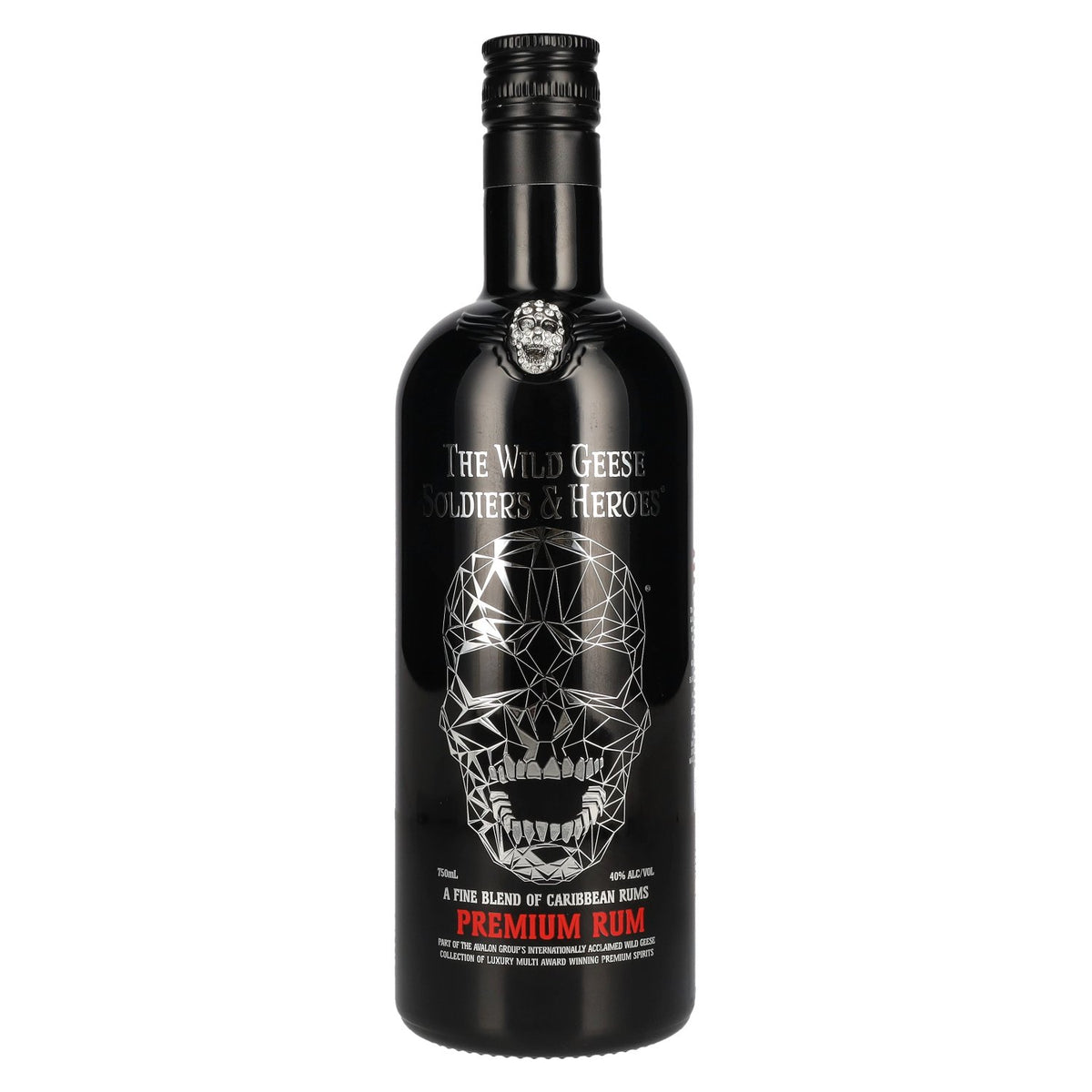 The Wild Geese Soldiers &amp; Heroes Premium Rum 40% ABV 0.7l