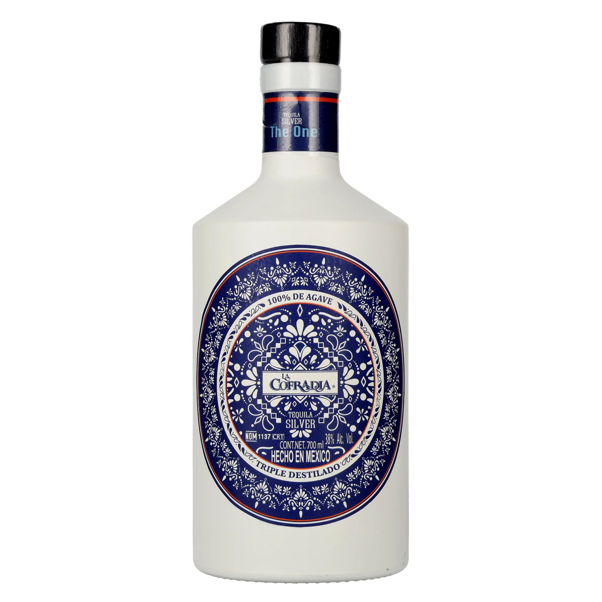 La Cofradia Tequila Silver Triple Distilled 100% Agave 38% Vol. 0.7l