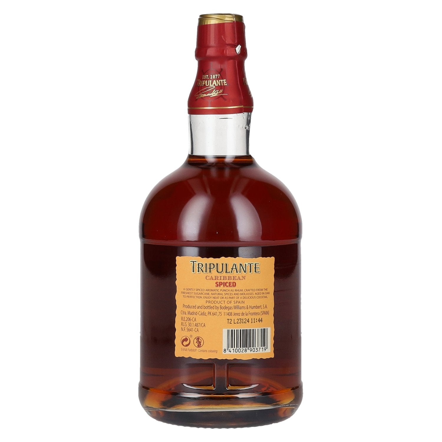 Tripulante Caribbean Spiced 34% Vol. 0,7l