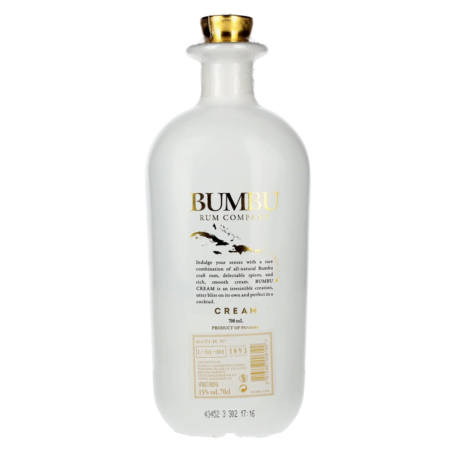 Bumbu Cream 15% Vol. 0.7l