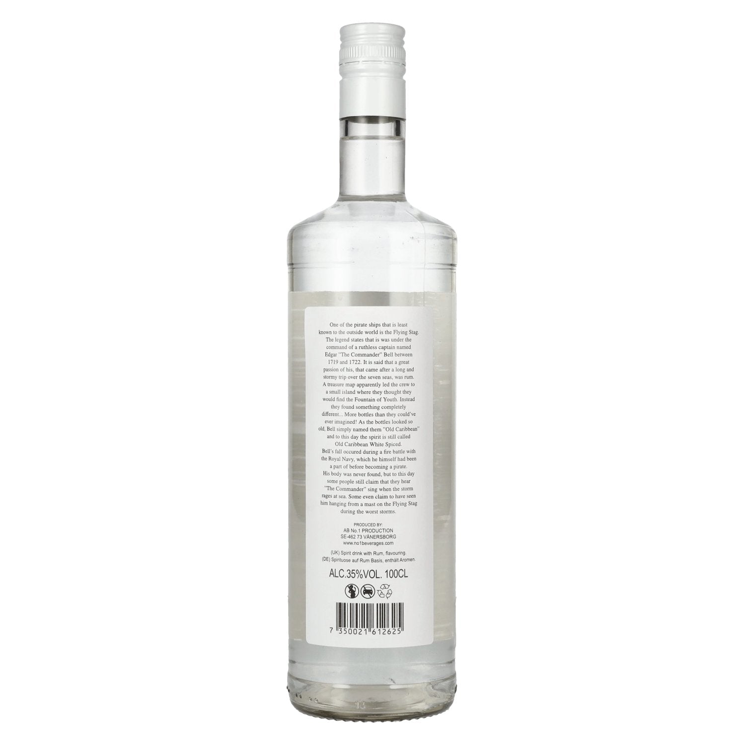 No.1 Old Caribbean WHITE SPICED 35% Vol. 1l