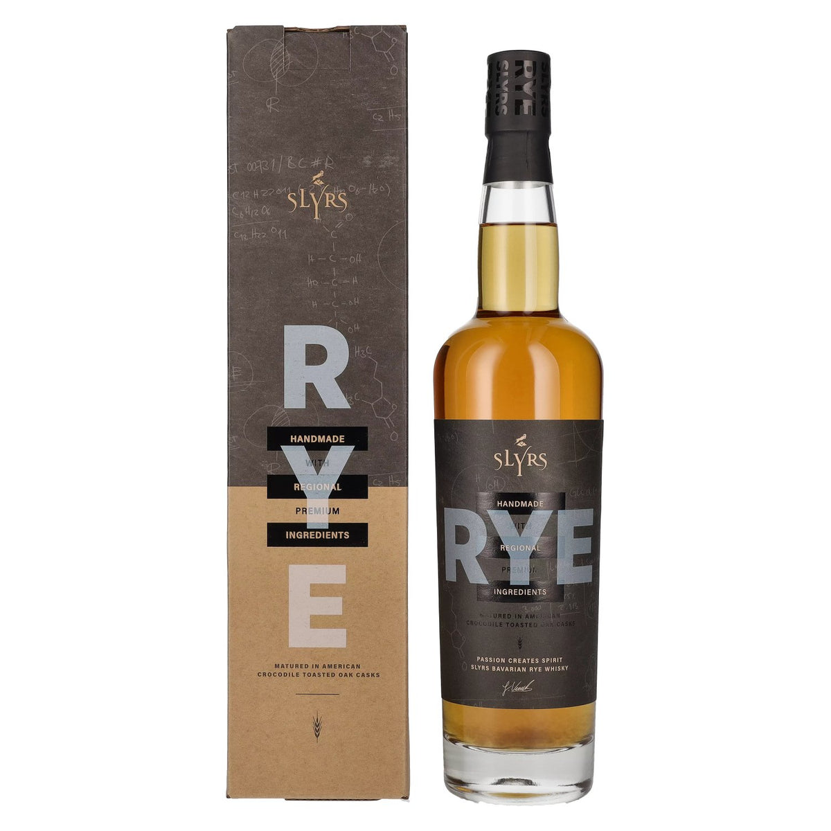 Slyrs Bavarian Rye Whisky 41% Vol. 0.7L in Gift Box