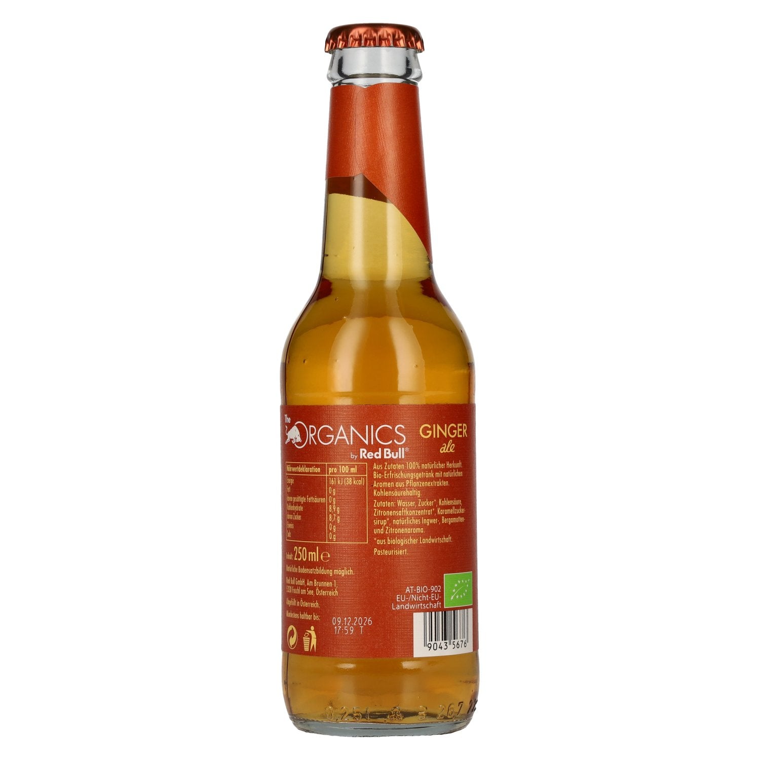 Red Bull Organics by Red Bull GINGER ale 0,25l