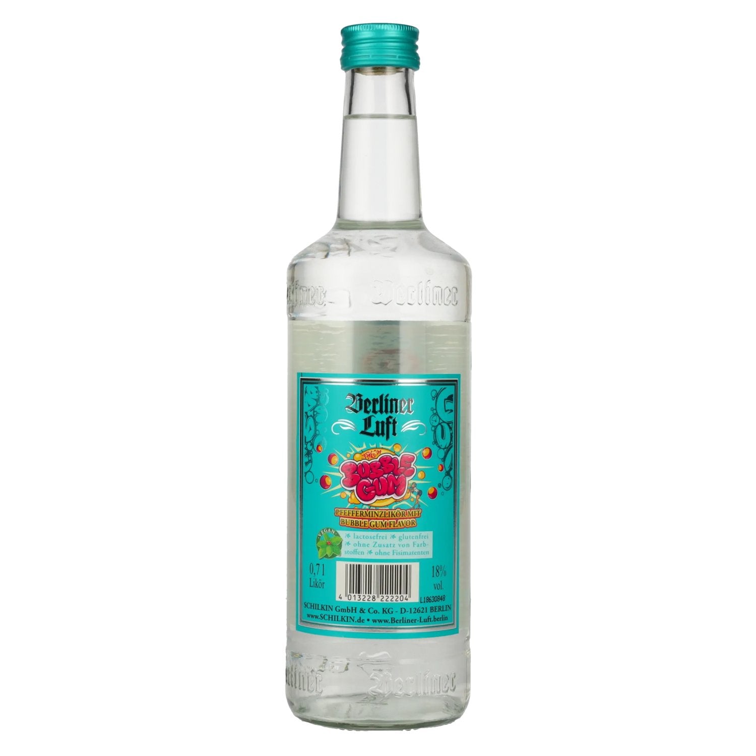 Berliner Luft BUBBLE GUM The Fresh Peppermint Liqueur 18% Vol. 0.7l