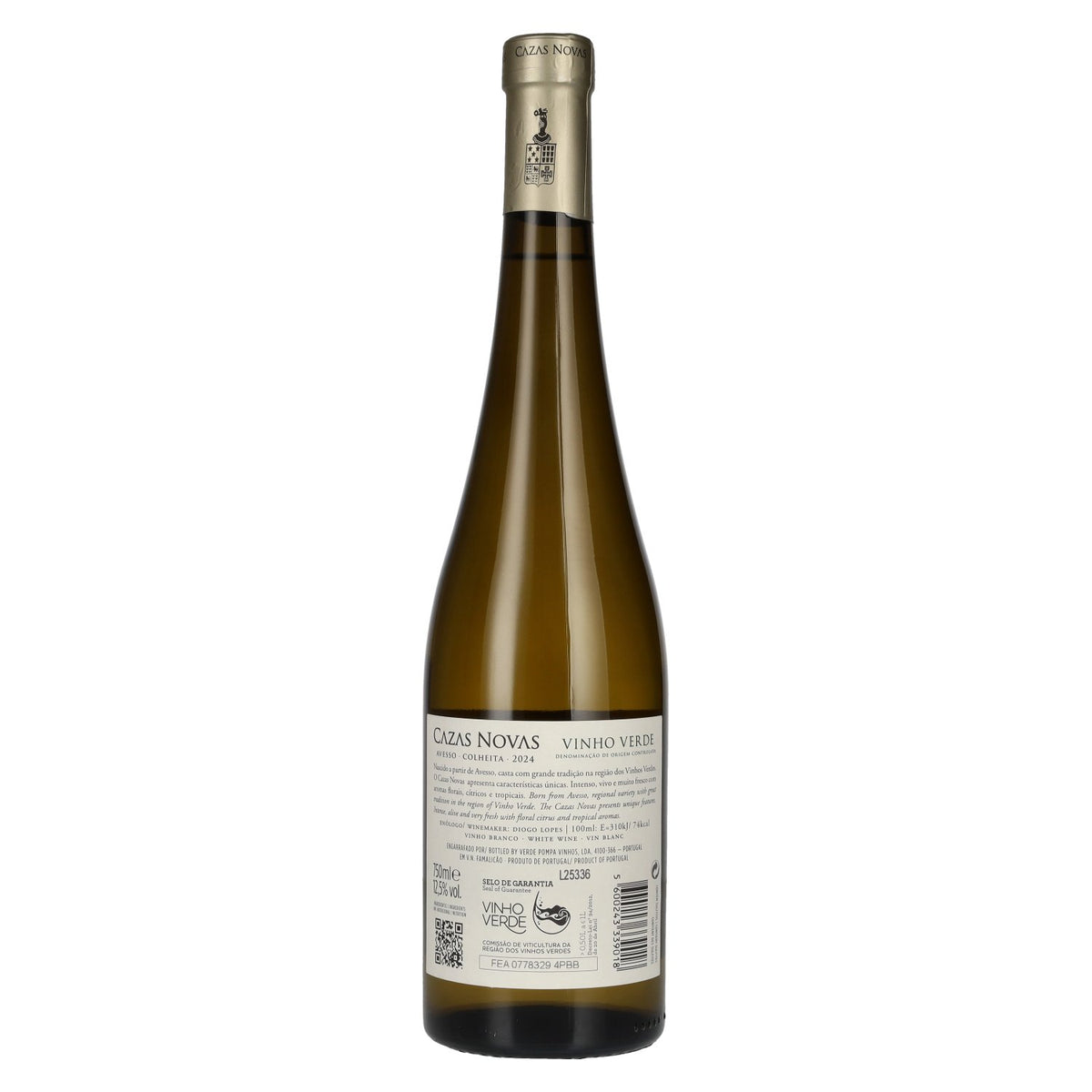 Cazas Novas Avesso Harvest 2024 12.5% Vol. 0.75l