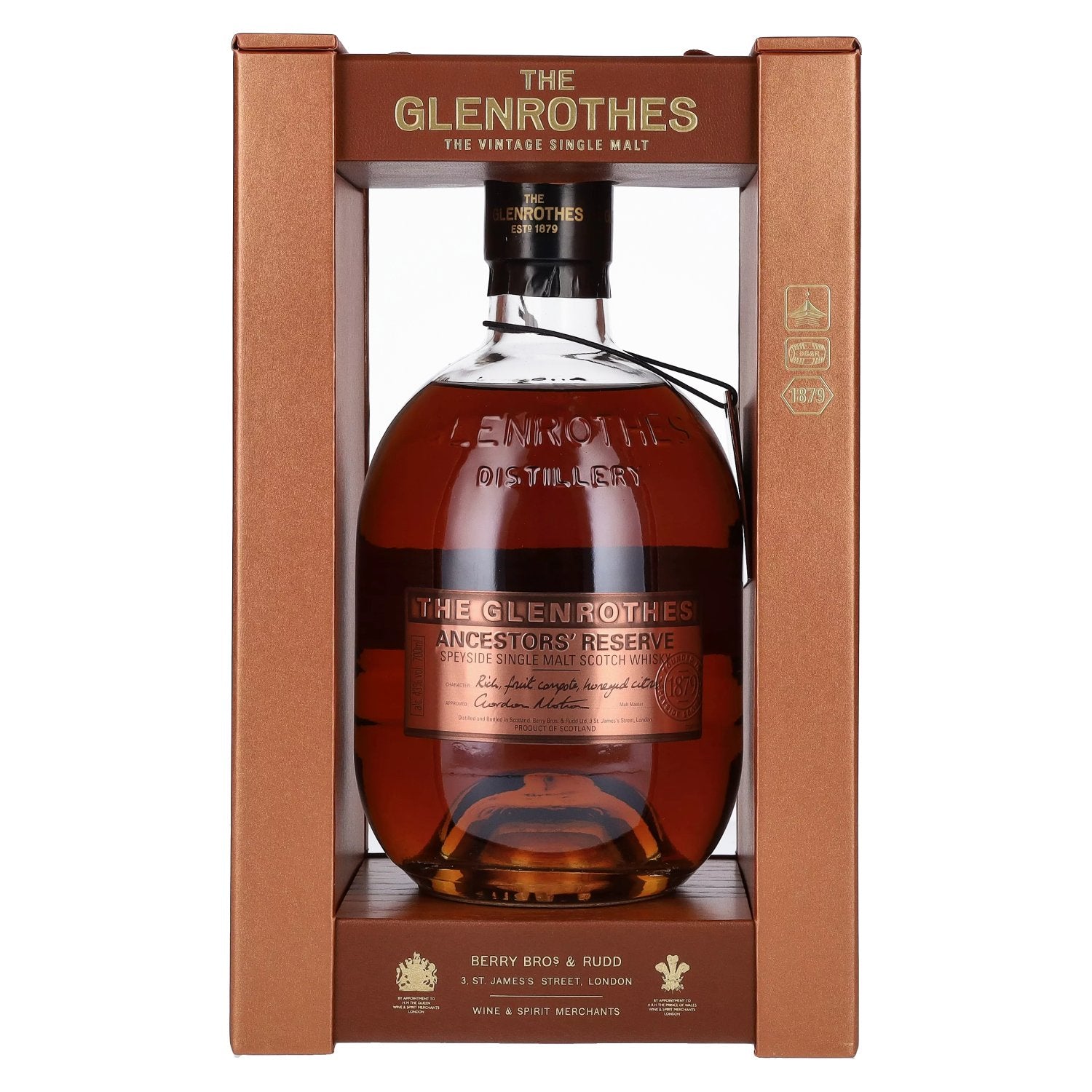 The Glenrothes ANCESTORES RESERVE 43% Vol. 0,7l in Geschenkbox