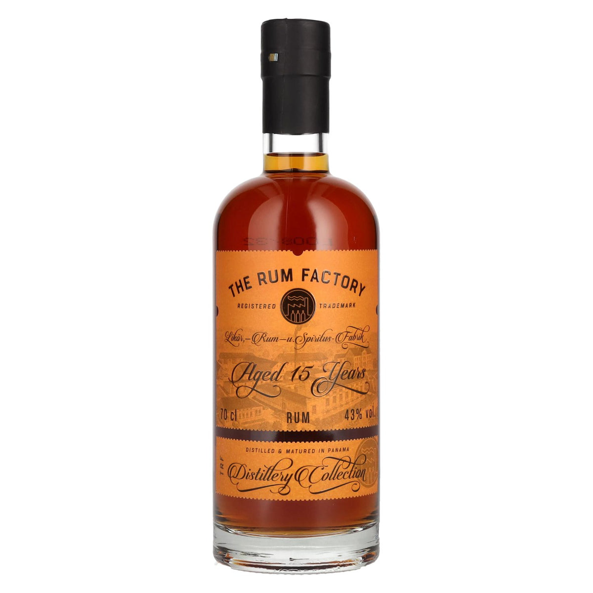 The Rum Factory 15 Years Old Rum 43% Vol. 0.7l