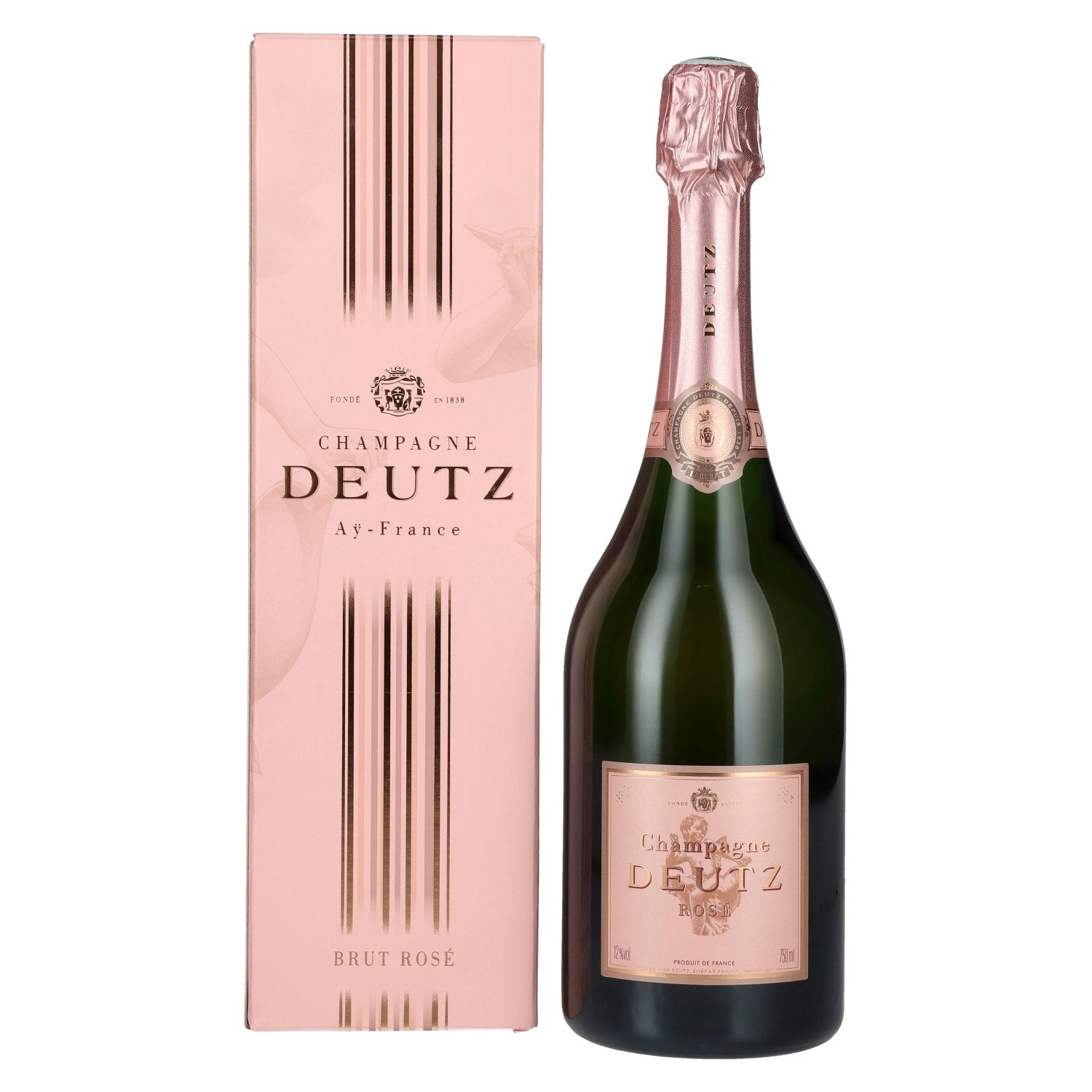 Deutz Champagne Rosé 12% Vol. 0,75l in Geschenkbox