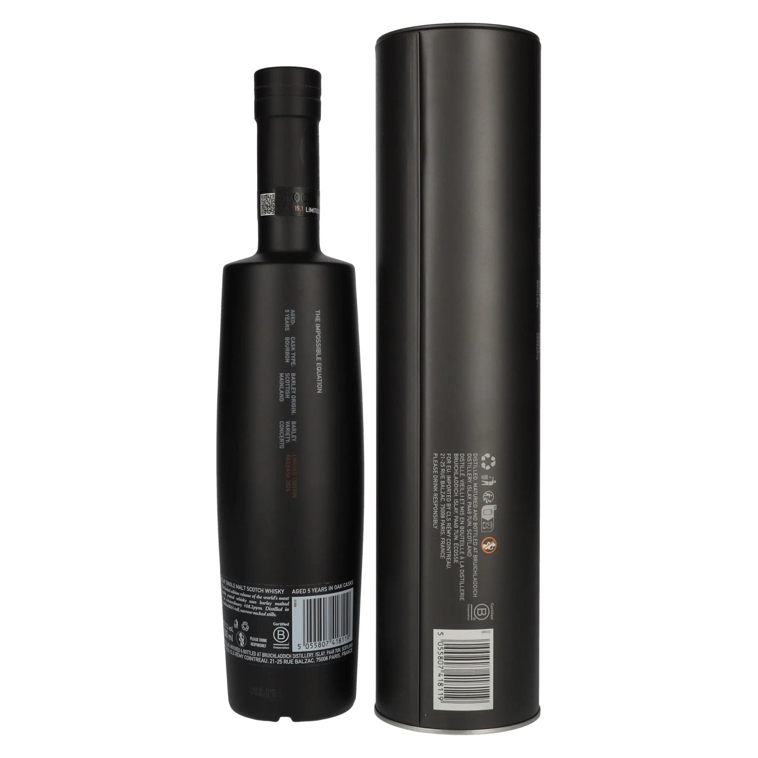 Octomore EDITION: 15.1 Super Heavily Peated Islay Single Malt Limited Release 2024 59.1% Vol. 0.7l in Tinbox