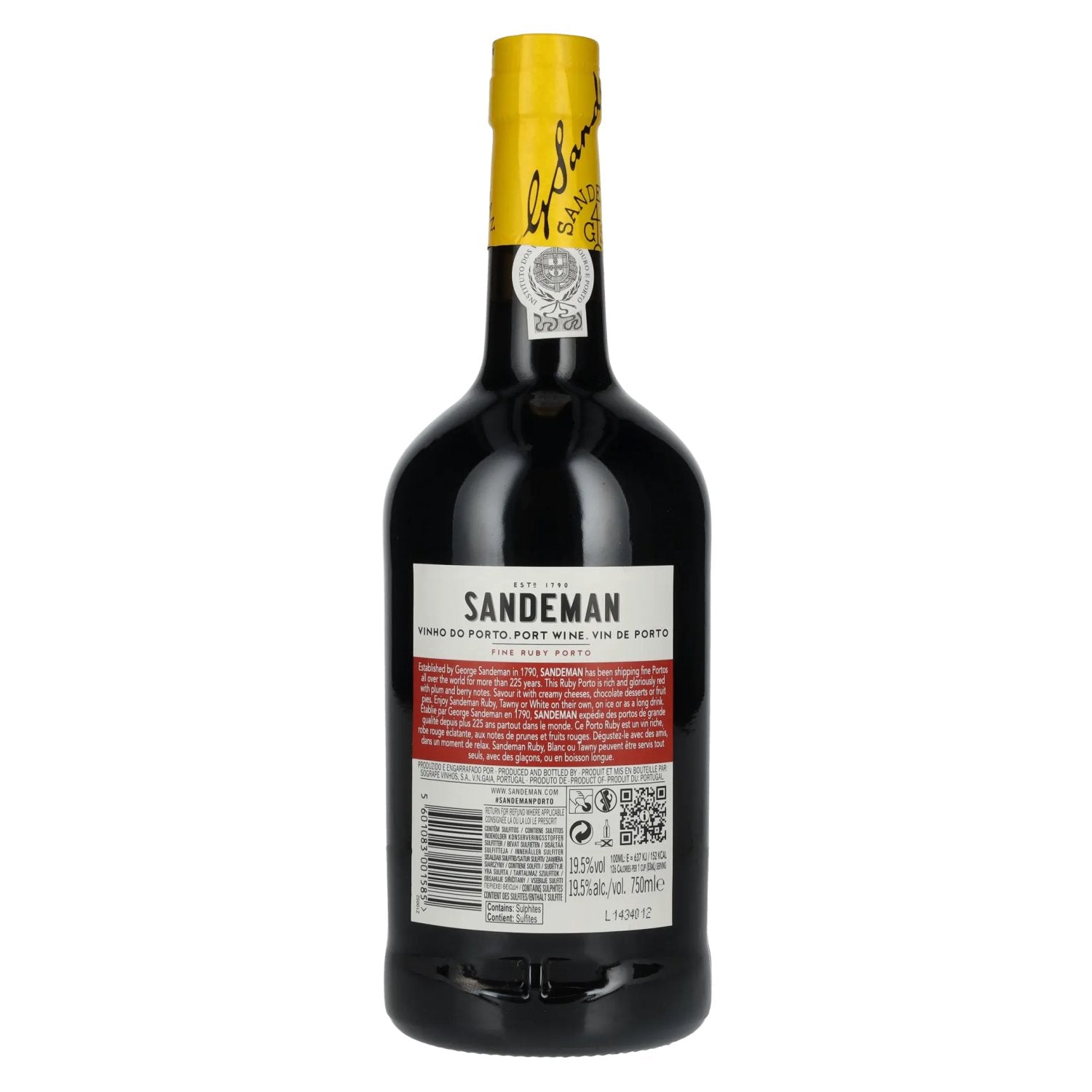 Sandeman FINE RUBY Porto 19,5% Vol. 0,75l