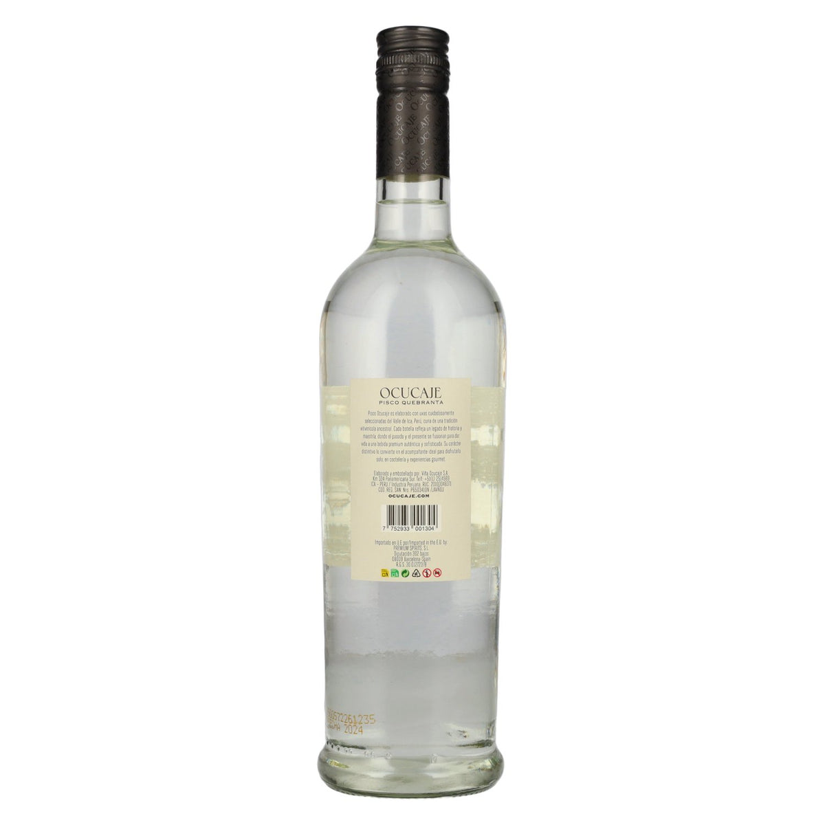 Ocucaje Pisco Quebranta Gota Perú 40% vol. 0.7l