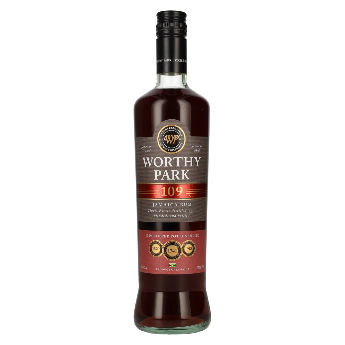 Worthy Park 109 Single Estate Jamaica Rum 54.5% Vol. 0.7l