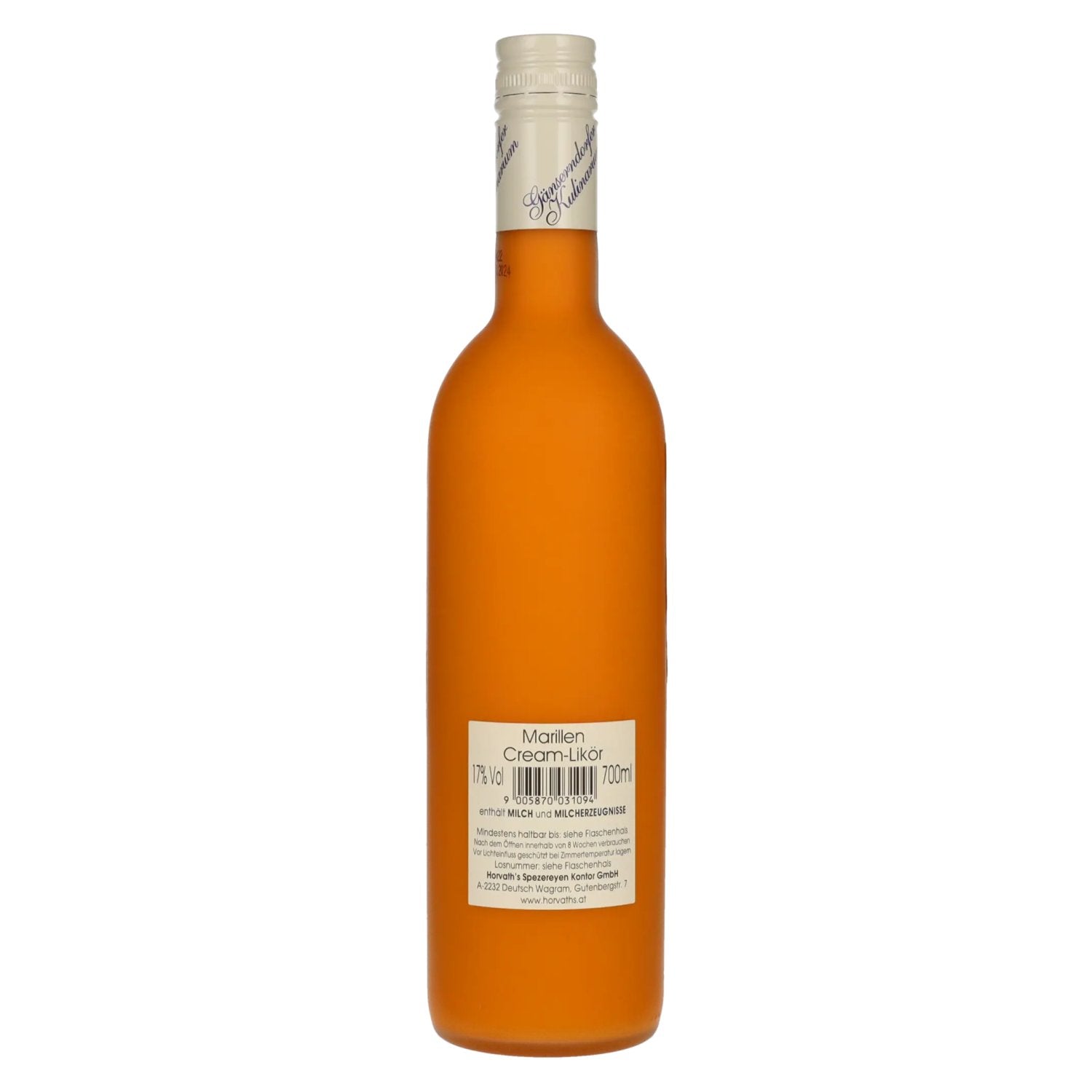 Gänserndorfer Kulinarium Marillen-Cream Likör 17% Vol. 0,7l
