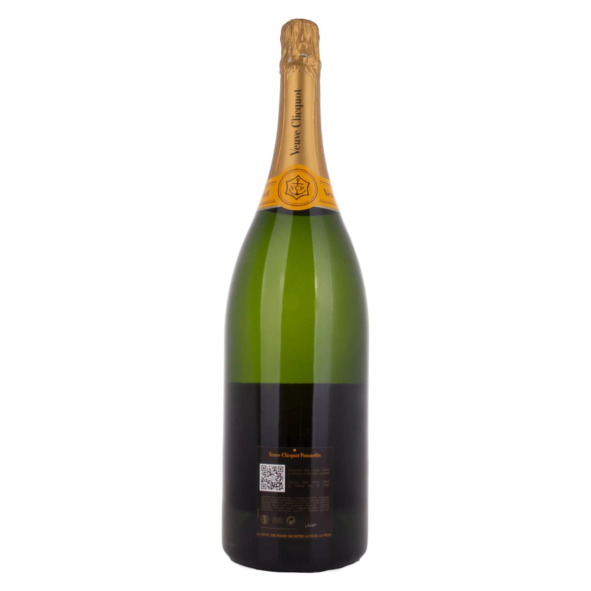 Veuve Clicquot Champagne Brut Yellow Label 12% Vol. 3l in wooden box