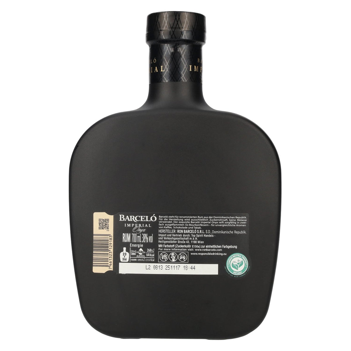 Barceló Imperial ONYX Ron Dominicano 38% Vol. 0,7l