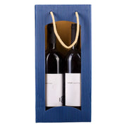 Blue Carrier Bag Open Wave 2-pack