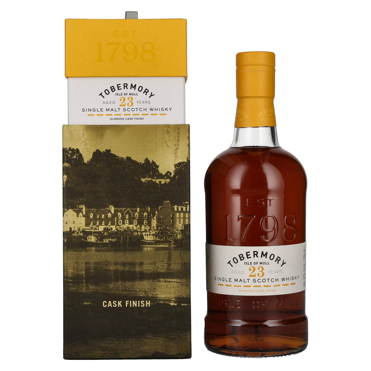 Tobermory 23 Years Old OLOROSO CASK Finish 46.3% Vol. 0.7l in gift box