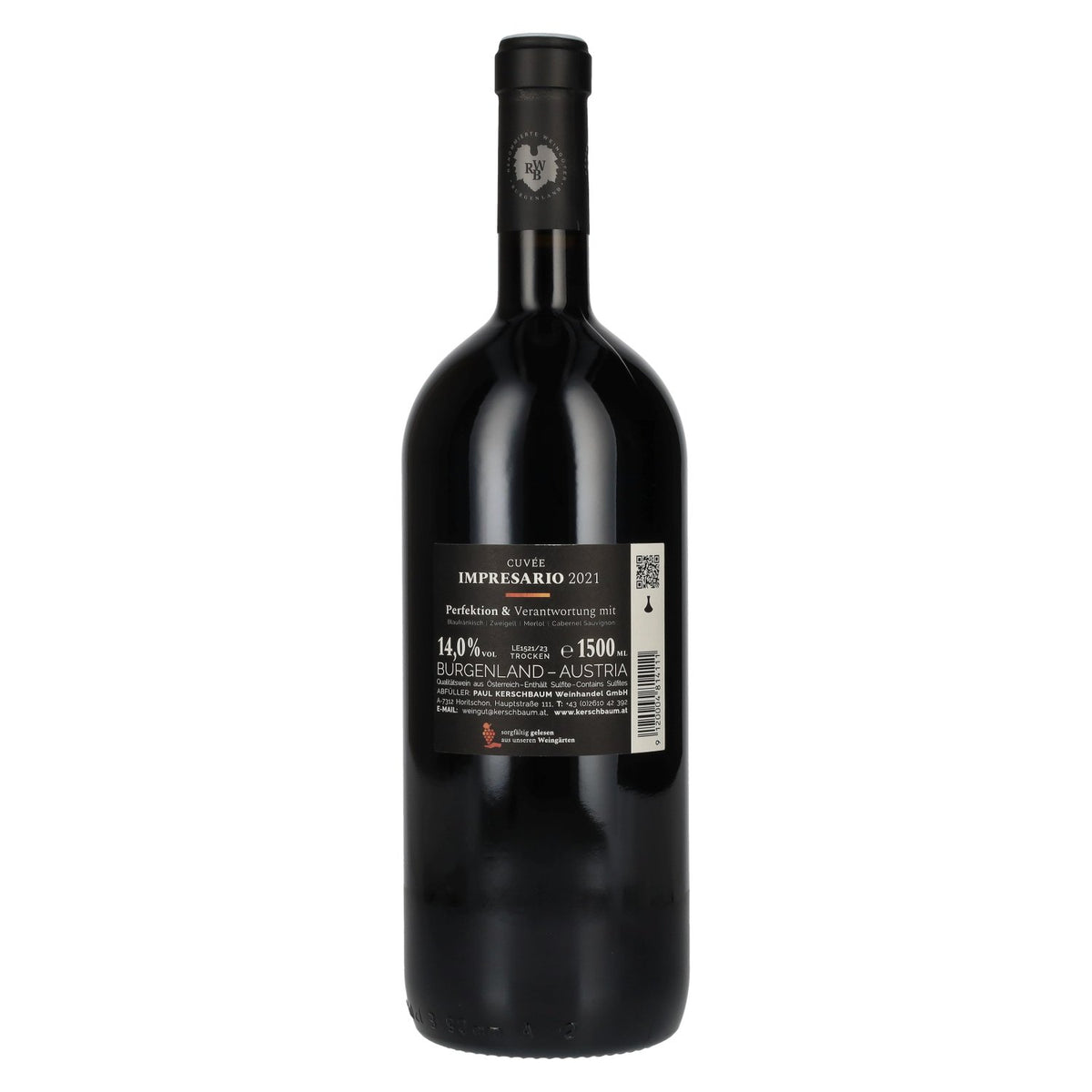 Kerschbaum Cuvée Impresario 2021 14% ABV 1.5 litres