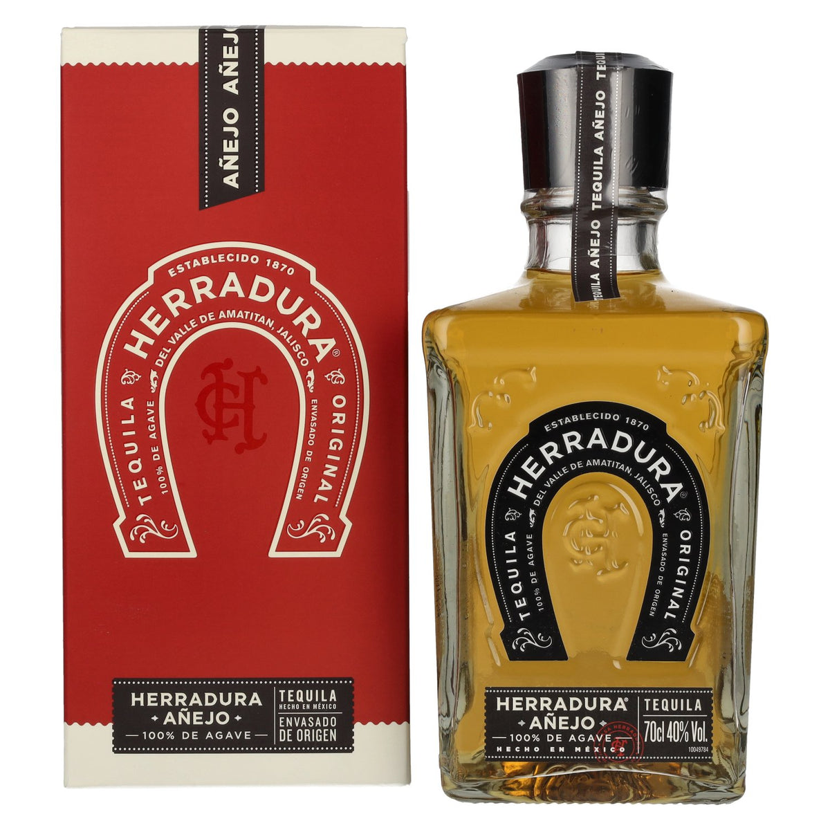 Herradura Tequila AÑEJO 100% de Agave 40% Vol. 0.7l in gift box
