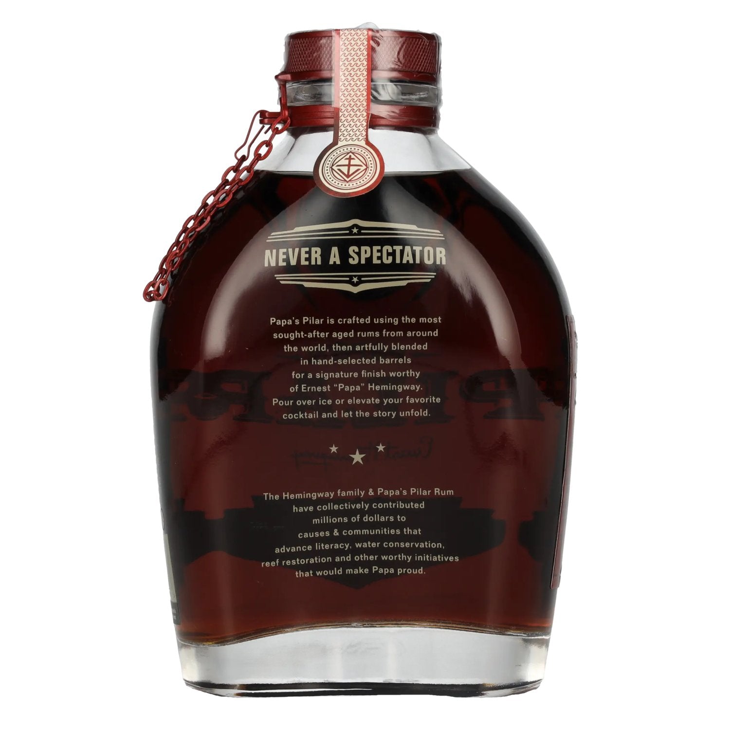 Papa's Pilar Solera SHERRY CASK FINISHED Dark Rum 43% Vol. 0.7l