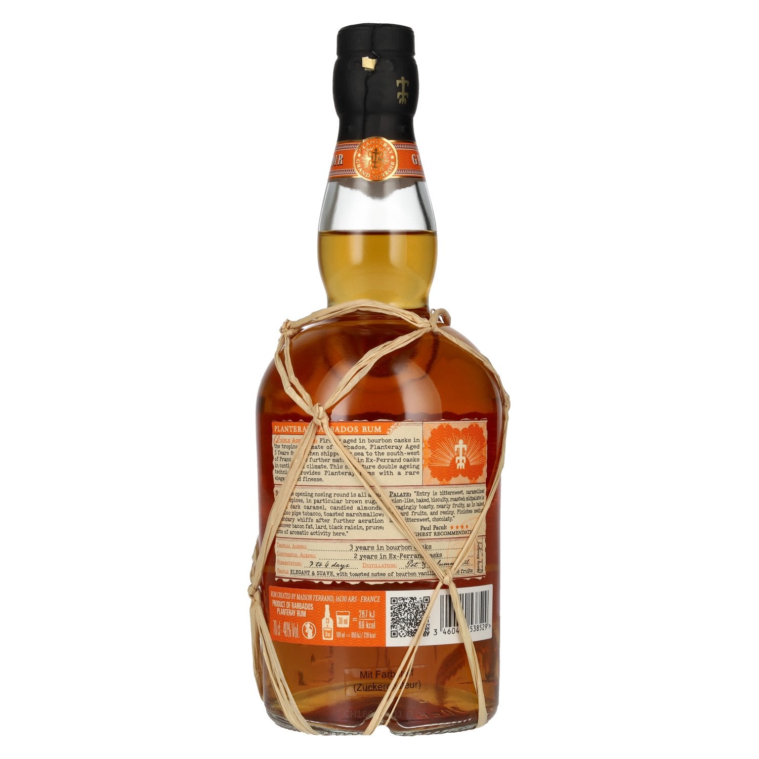 Planteray Rum BARBADOS 5 Years Old Old Traditional Rum 40% Vol. 0,7l