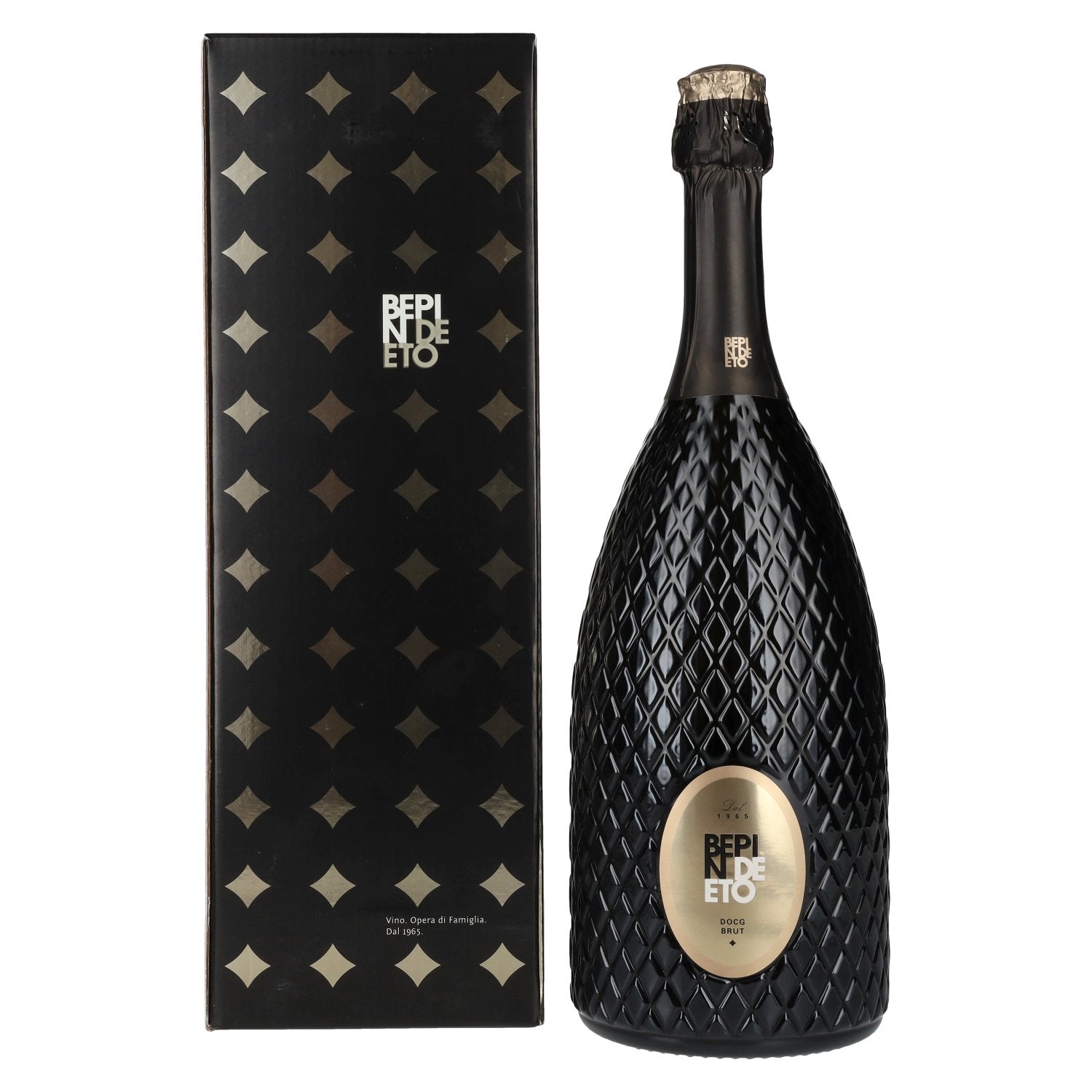 Bepin De Eto Prosecco Superiore Brut Millesimato DOCG 2025 11,5% Vol. 1,5l in Geschenkbox
