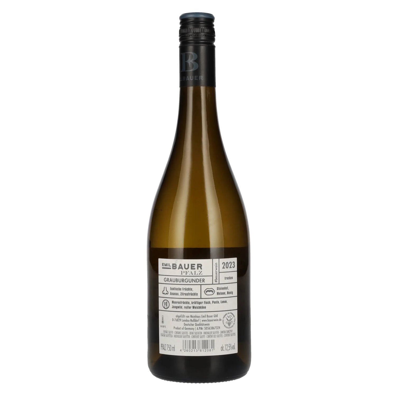 Emil Bauer Grauburgunder Bullshit 2023 12,5% Vol. 0,75l
