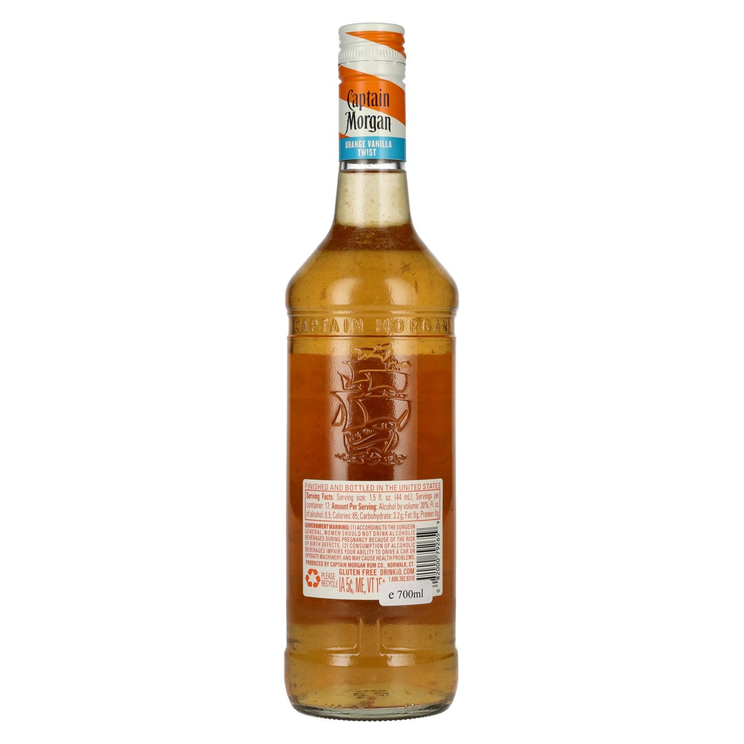 Captain Morgan Summer Edition ORANGE VANILLA TWIST 30% Vol. 0,7l