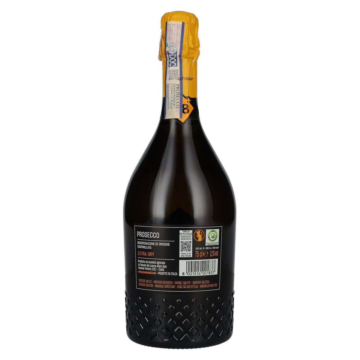 V8+ SANDRO Prosecco Extra Dry DOC 11% Vol. 0,75l