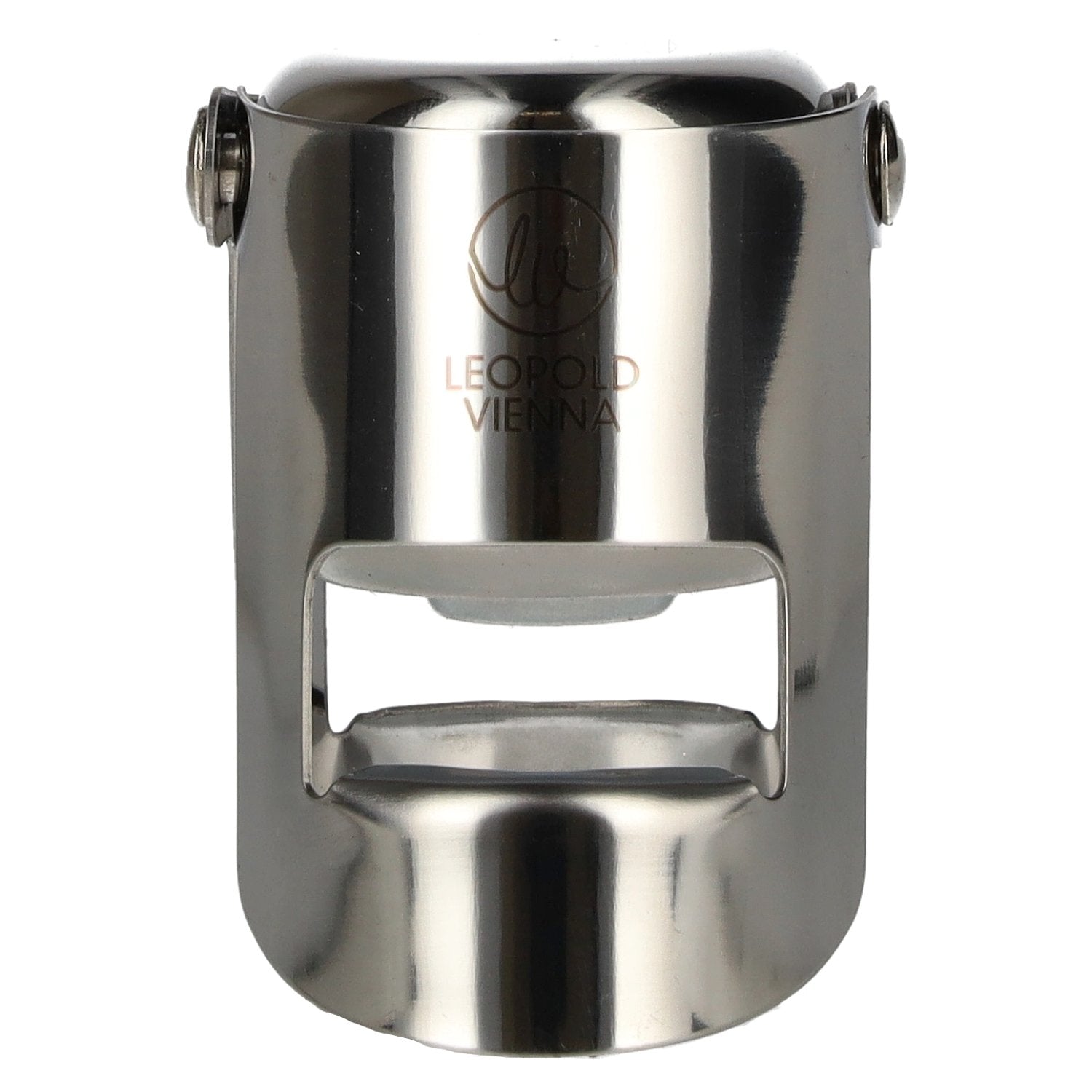 Leopold Vienna sparkling wine stopper chromed