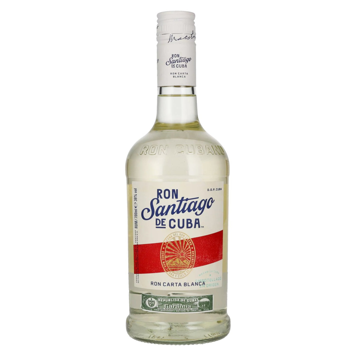 Ron Santiago de Cuba Ron Carta Blanca 38% Vol. 0.7l