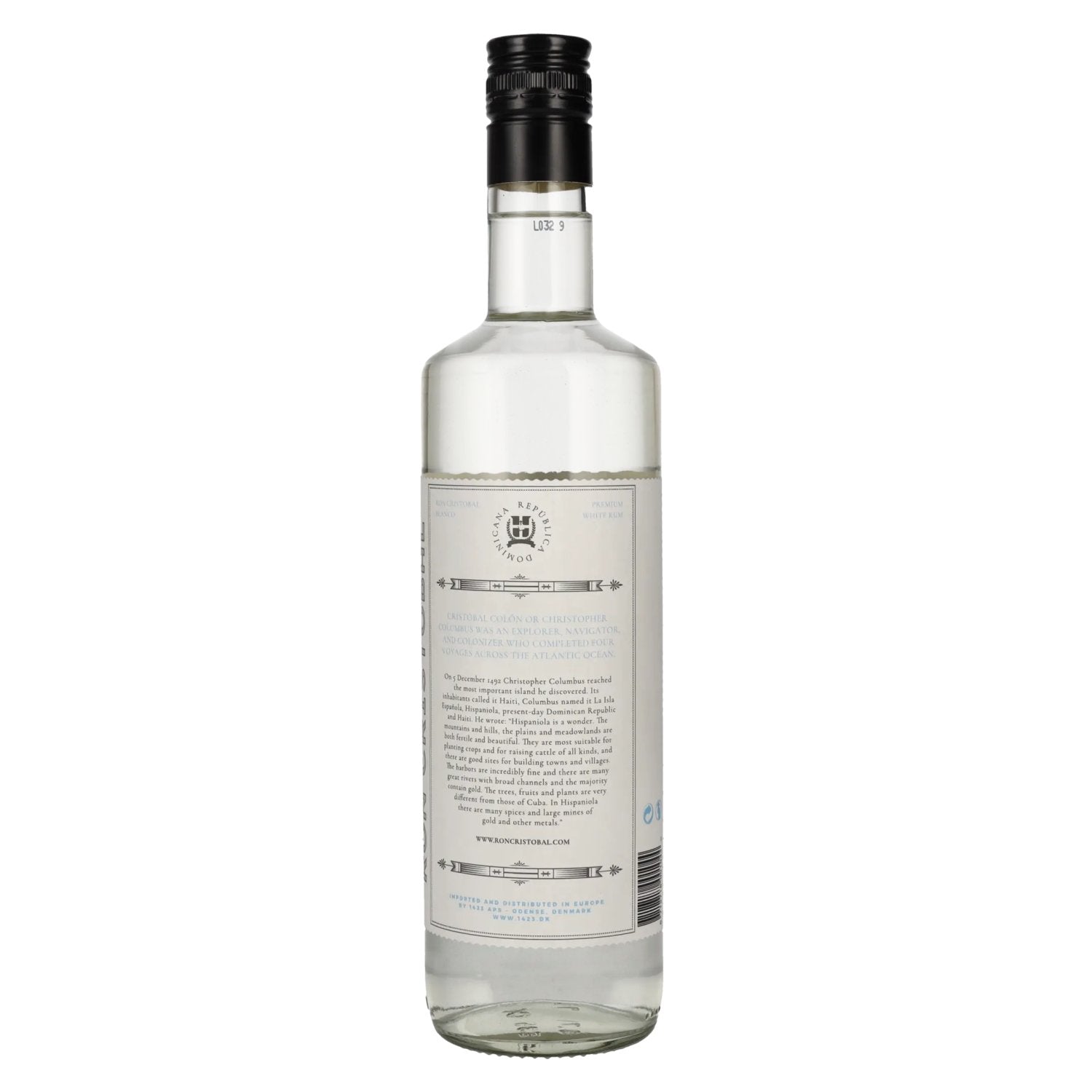 Ron Cristóbal BLANCO Rum 38% Vol. 0,7l