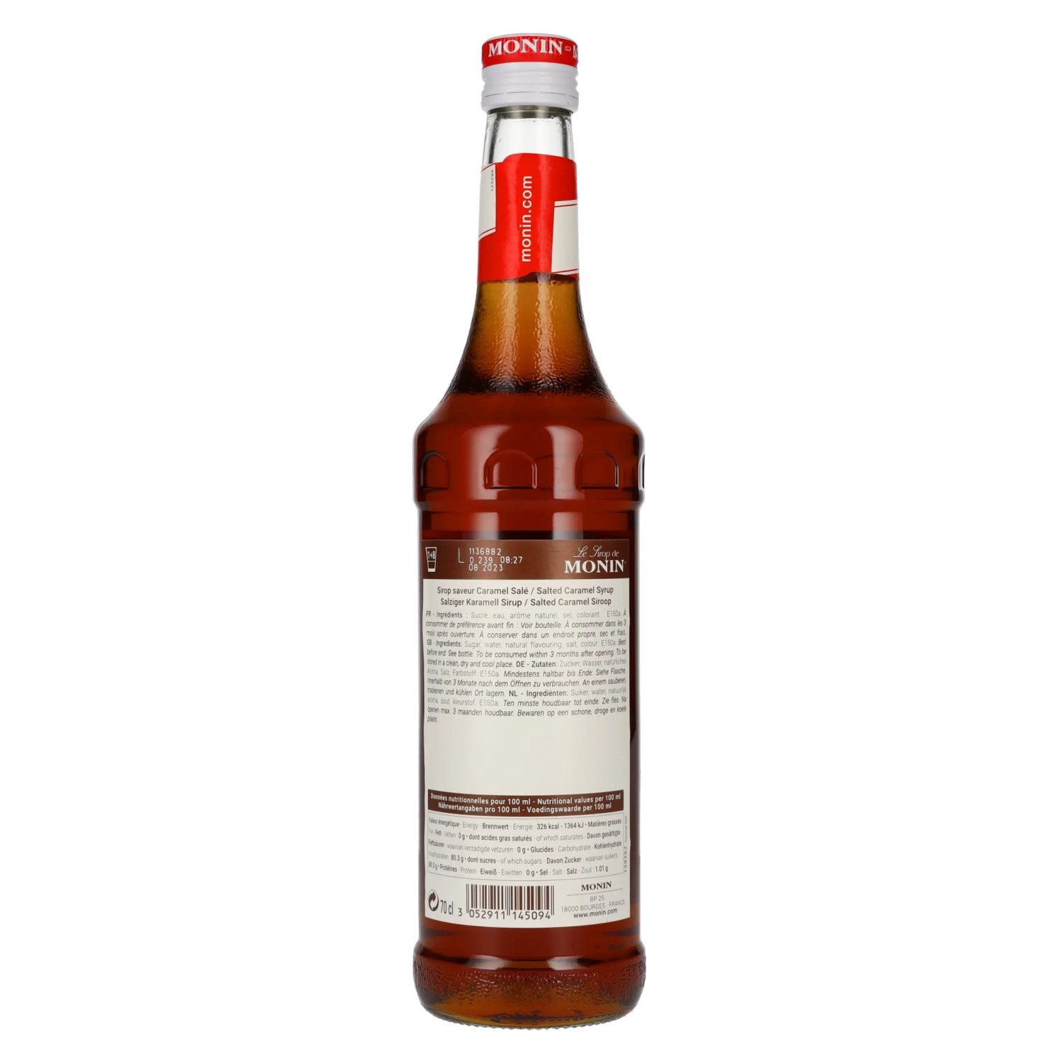 Le Sirop de Monin GESALZENES KARAMELL 0,7l