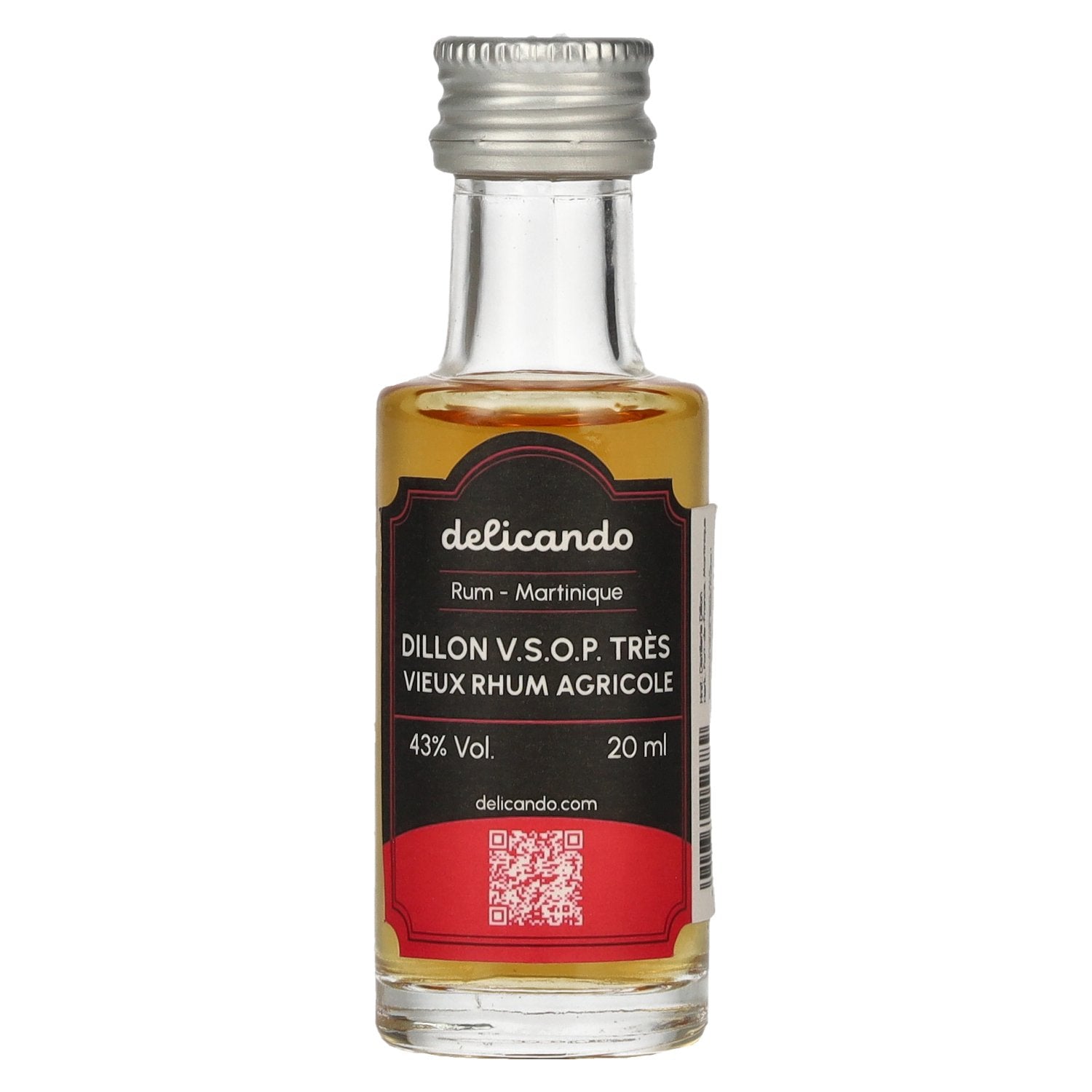 Dillon V.S.O.P. Very Old Rhum Agricole 43% Vol. 0.02l