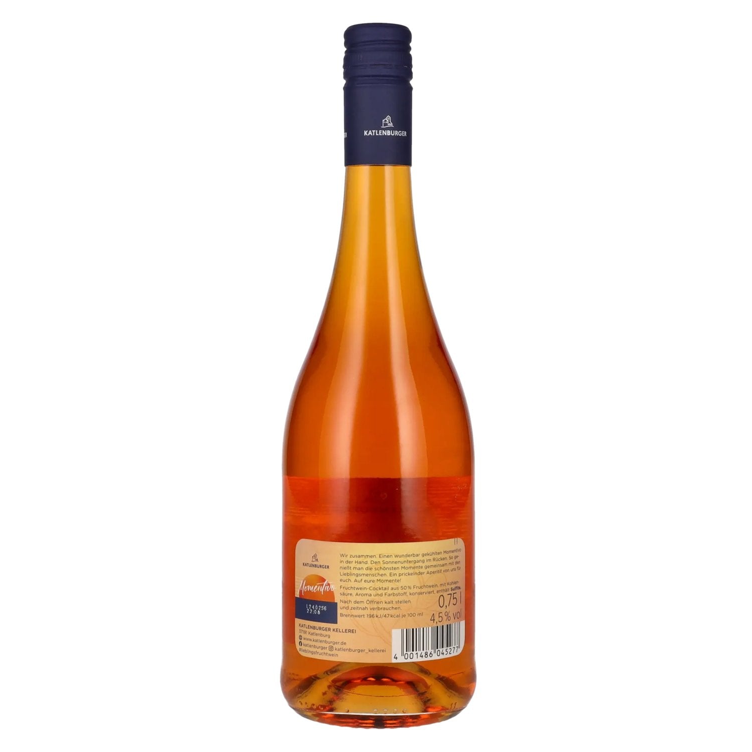 Katlenburger Momentivo Bitter-Orange Spritz 4,5% Vol. 0,75l