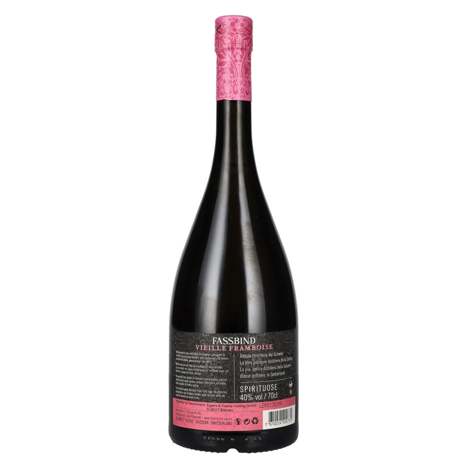 Fassbind Les Vieilles Barriques OLD RASPBERRY 40% Vol. 0.7l