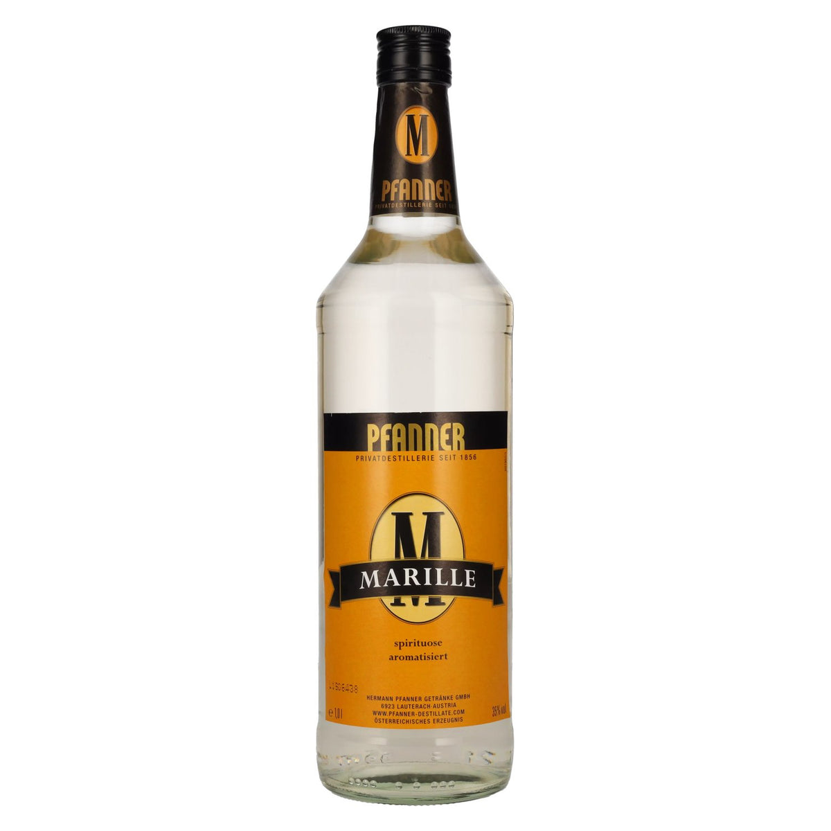 Pfanner Apricot Liqueur 35% ABV 1L