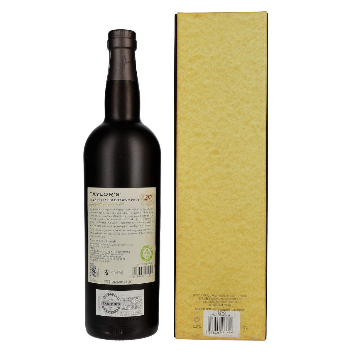 Taylor's 20 Year Old Tawny Port 20% Vol. 0.75l in Gift Box