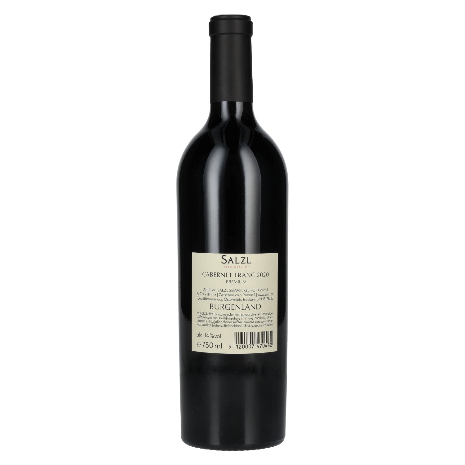 Salzl Cabernet Franc Premium 2020 14% Vol. 0,75l