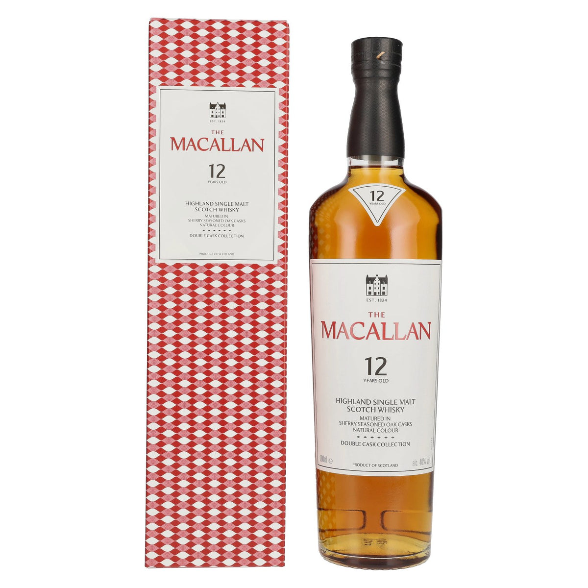 The Macallan 12 Years Old DOUBLE CASK COLLECTION 40% vol. 0.7l in a gift box