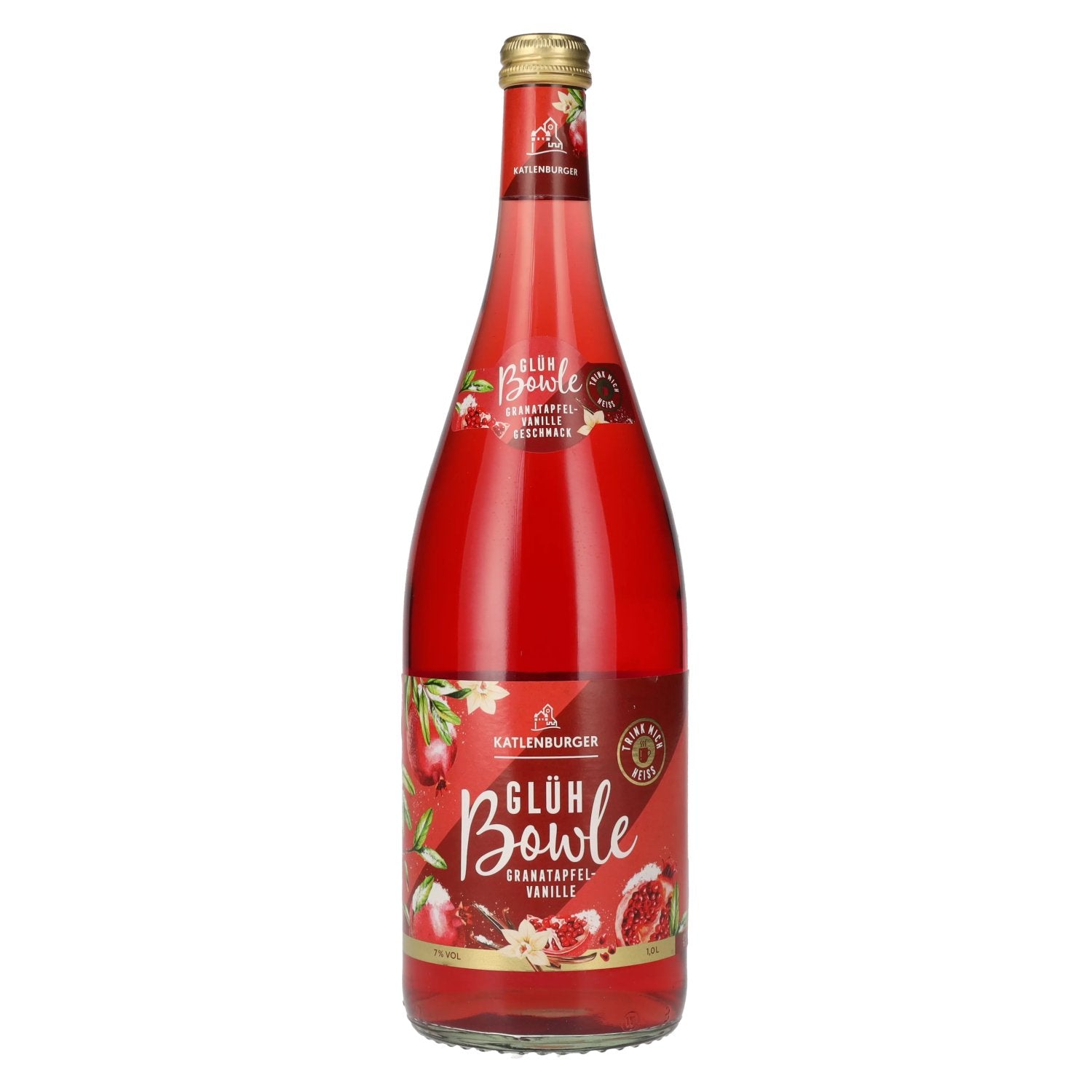 Katlenburger Pomegranate Vanilla Mulled Wine Punch 7% Vol. 1L