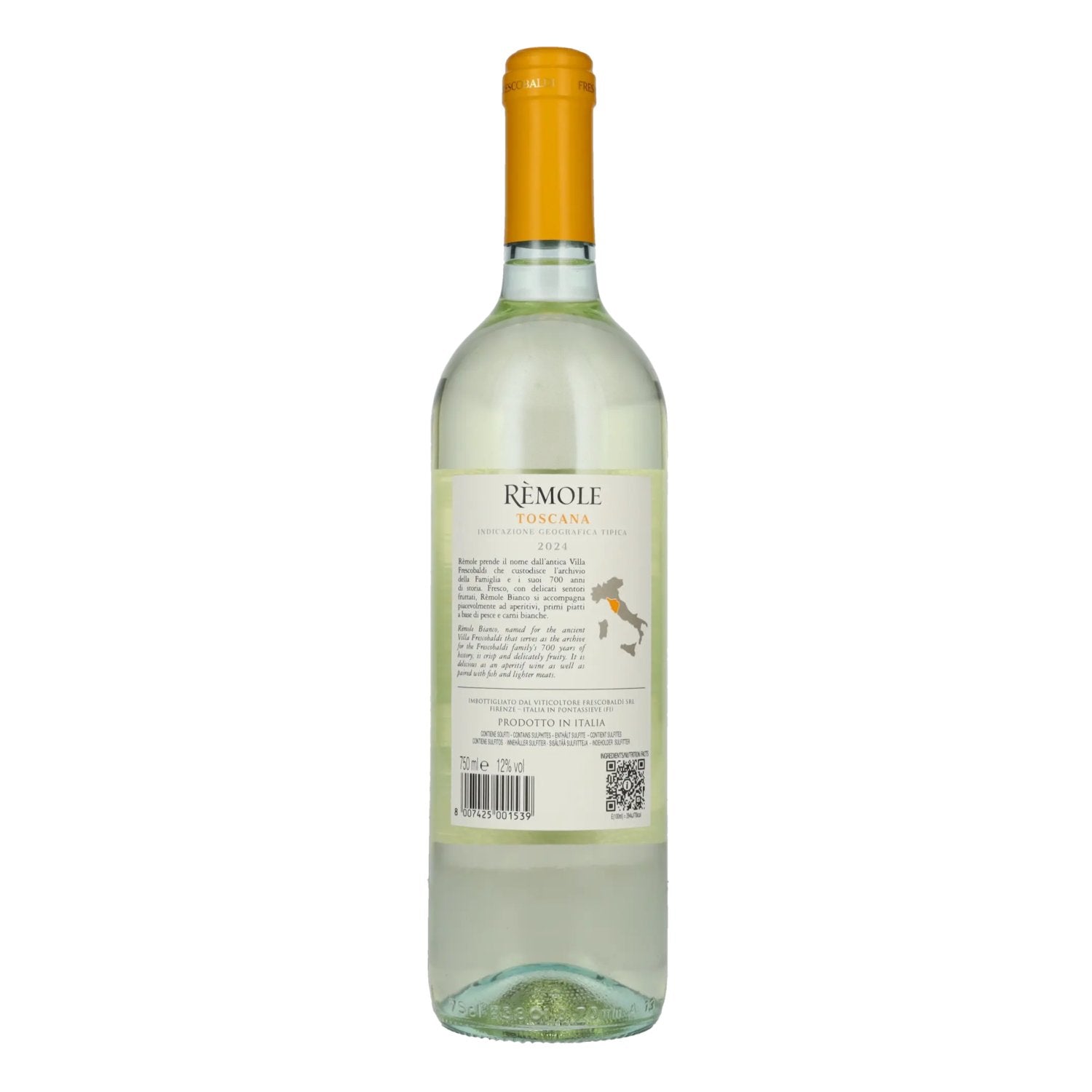 Frescobaldi RÈMOLE Bianco 2024 12% Vol. 0,75l
