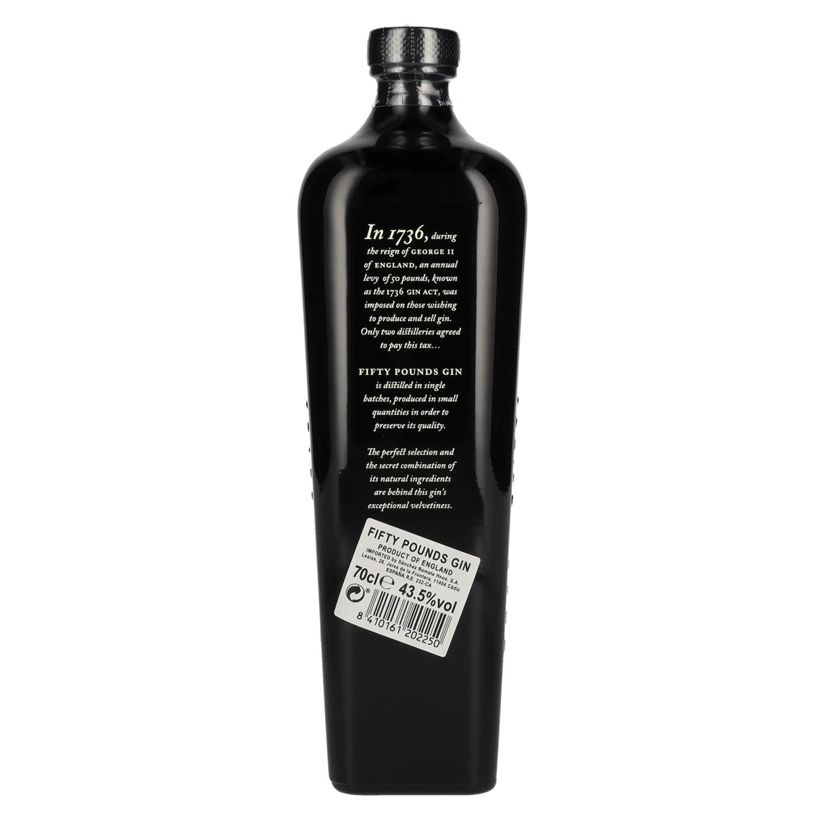 Fifty Pounds Gin London Dry Gin 43.5% Vol. 0.7L